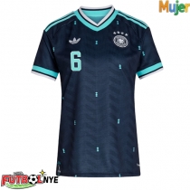 Camiseta Alemania Joshua Kimmich #6 Visitante Equipación para mujer Mundial 2026 manga corta